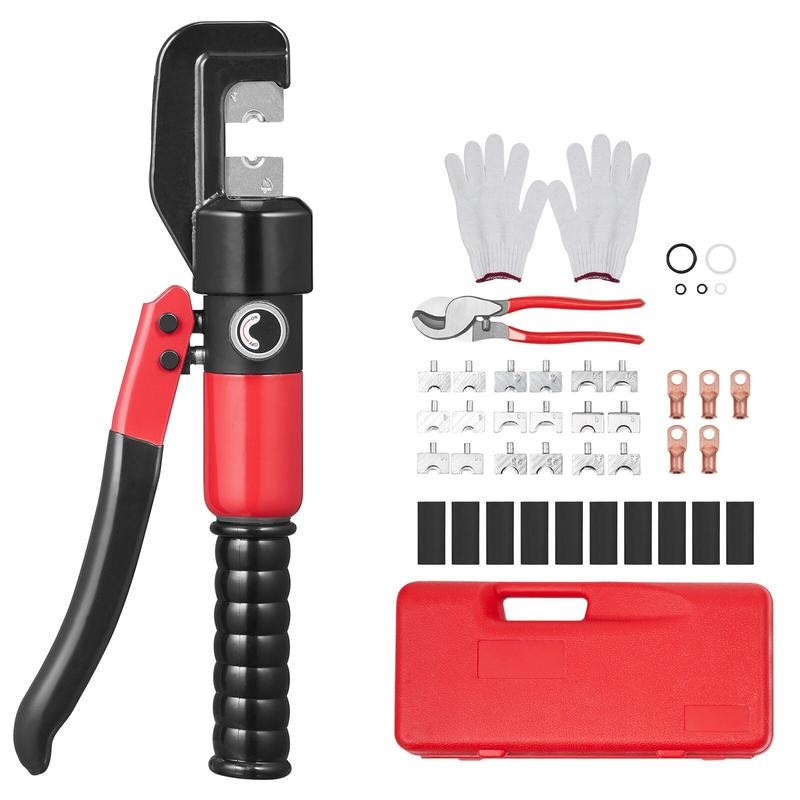 Pliers - Hydraulisches Crimpwerkzeug mit 9 Sätze Presszangen