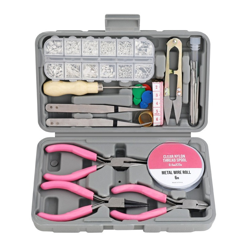 Pliers - 17-teiliges Set handgefertigter Schmuckwerkzeuge für Damen,